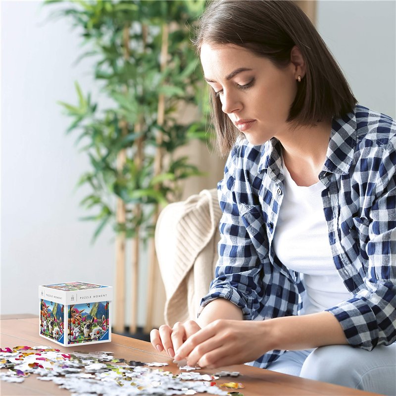 Image secondaire de Ravensburger - Puzzle Adulte - Puzzle Moment 99 p - Tropical - 16535