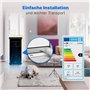 Clatronic climatiseur mobile CL 3716, Amazon Alexa et Google Assistant ; refroidissement 3 en 1, déshumidificateur, ventilateur,