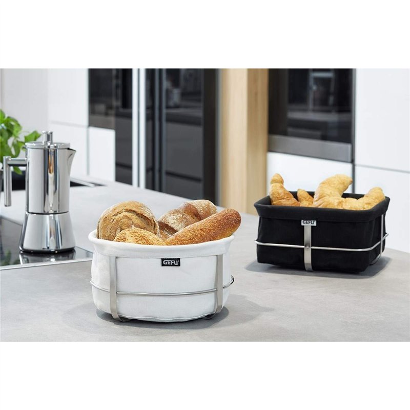 Image secondaire de GEFU - Corbeille à pain BRUNCH, carrée, noire