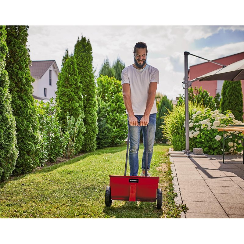 Image secondaire de Einhell Épandeur GC-SR 12 (Diamètre 20cm, robuste et pratique pour étaler les engrais, les graines)