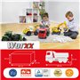 Lena 04610 - Worxx Muldenkipper Mercedes Benz Arocs, ca. 45 cm, Véhicule de chantier pour enfants à partir de 3 ans, robuste cam