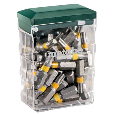 Metabo Coffret de 25 embouts (taille TX25