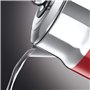 Russell Hobbs Bouilloire Electrique [Design Vintage Premium] Retro Rouge (1,7L, Ebullition Rapide, Jauge Température, Couvercle 