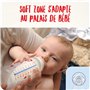 NUK Perfect Start First Choice+ Lot biberon | 0-6 mois | 4 biberons anti-coliques, 1 sucette, 1 goupillon et plus encore | Sans 