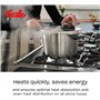 Fissler Vitavit Premium Poêle-Autocuiseur (1,8 l, Ø 18 cm) Marmite à Pression en Acier Inoxydable, 4 Niveaux de Cuisson, avec Pa