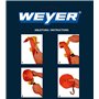 Weyer 707790 Enrouleur pour Sangle de Serrage