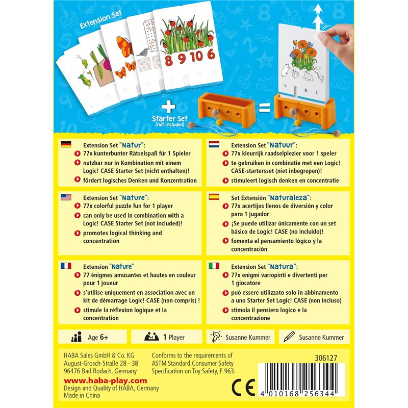 Image secondaire de HABA Logic! Case Extension – Nature -Jeu d'énigmes-6 Ans et Plus-Réf 306127
