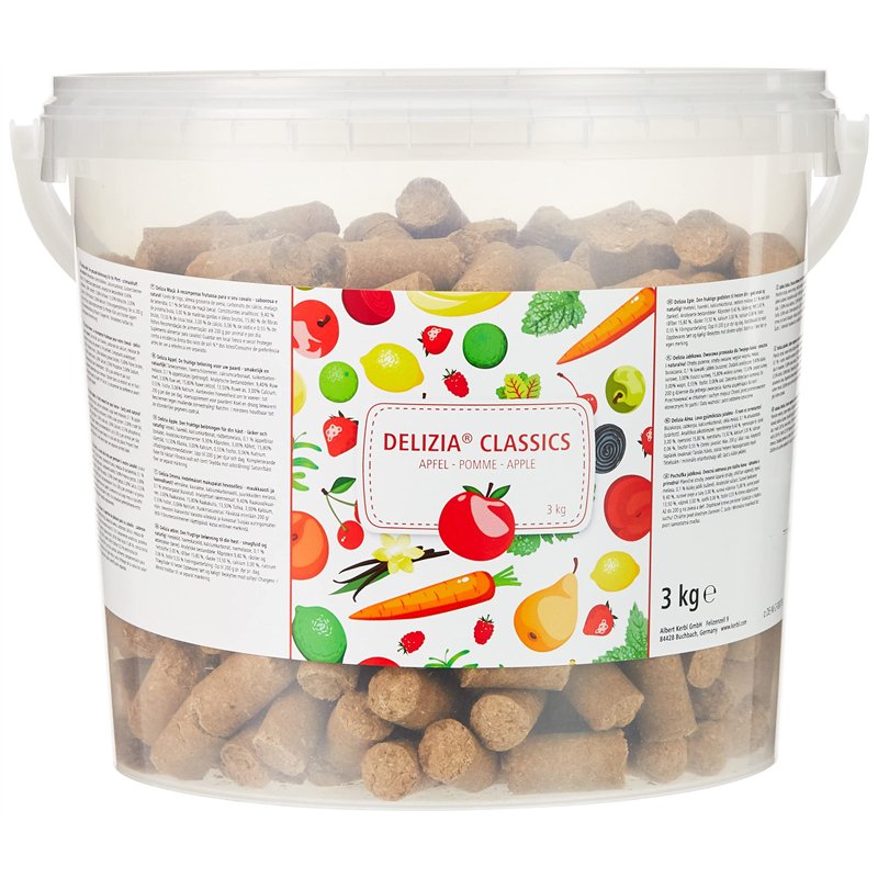 Kerbl 325008 Cheval Friandises Delizia 3 kg Pomme