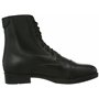 Covalliero Monaco Bottillons d'Équitation en Cuir Lisse Noir Taille 40