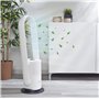Sichler Haushaltsgeräte Ventilateur connecté sans pale VT-400.app avec purificateur d’air