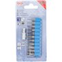 BGS 784 | Jeu d’embouts | 6,3 mm (1/4") | profil T (pour Torx) | 11 pièces