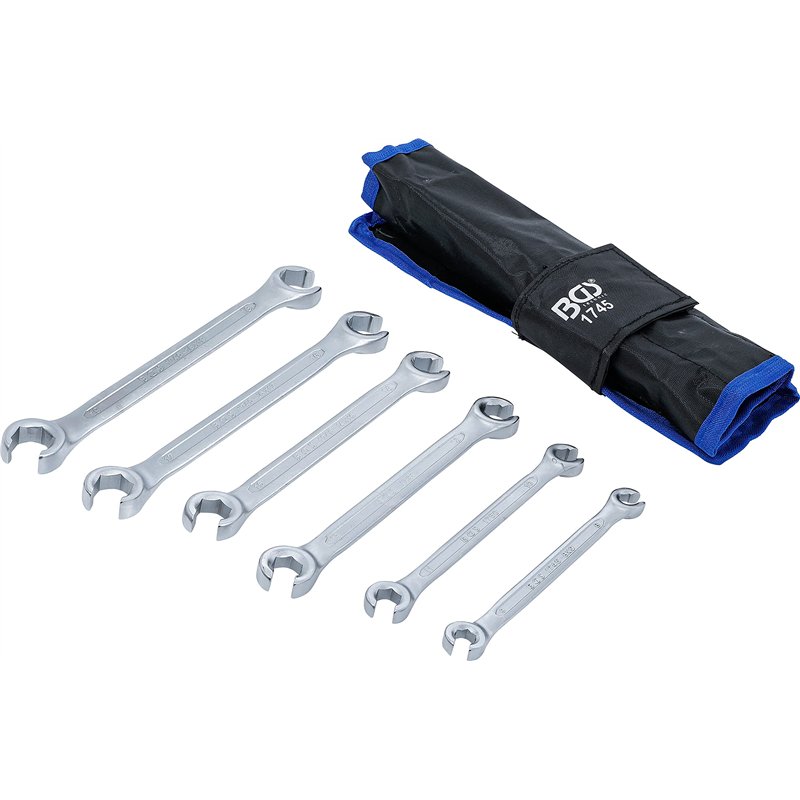 Image secondaire de BGS 1745 | Jeu de clés à tuyauter | 8 x 9 - 18 x 19 mm | 6 pièces