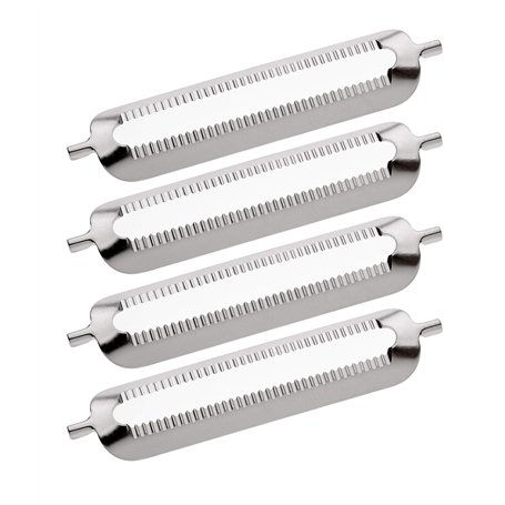 TURBO PRODUKTE Set de 4 Lames de Rechange Originales pour Économe Turbo et Économes d'Autres Marques | Acier Inoxydable Robuste