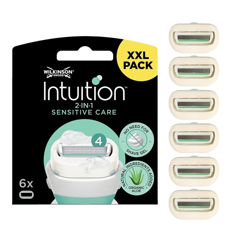 Wilkinson Sword - Intuition Sensitive Care - pack de lames x6