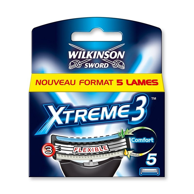 Naturalium Wilkinson Sword - Xtreme 3 - Lames de rasoir pour Homme