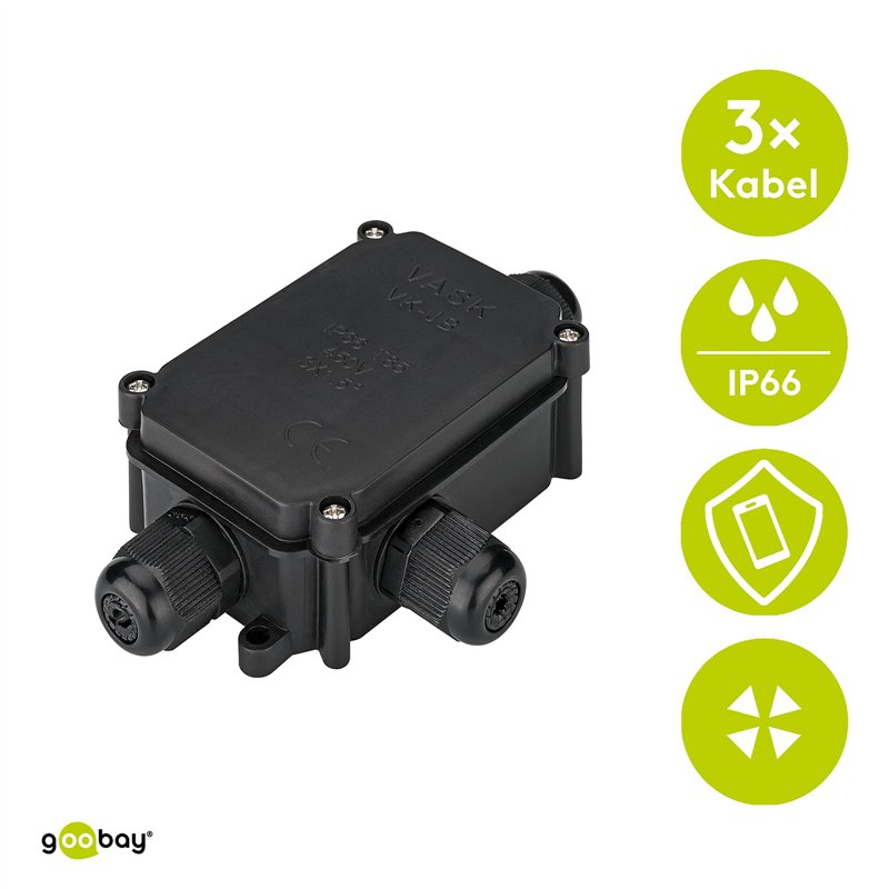 Image secondaire de Goobay 56660 Boîtier de Protection IP-66 pour Dominos PG9