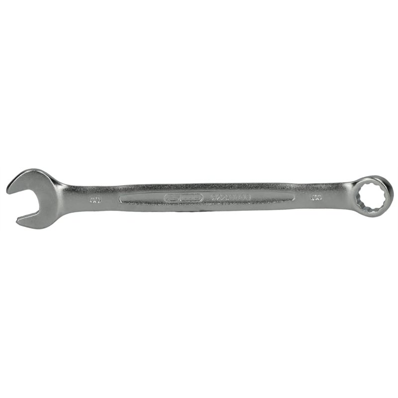 KS TOOLS - 922.0008 - Clé mixte Ultimate - clé plate 8 mm - Finition satinée - clé plate à cliquet en chrome vanadium - Angle de