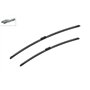 Bosch Balais d'Essuie–Glace Plats Aerotwin A501S, Longueur: 800mm/680mm – 1 Paire de Balais avant