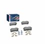Bosch BP617 Plaquettes de frein - Essieu arrière - certifiées ECE-R90 - 1 jeu de 4 plaquettes