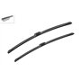 Bosch Balais d'Essuie–Glace Plats Aerotwin A112S, Longueur: 575mm/530mm – 1 Paire de Balais avant