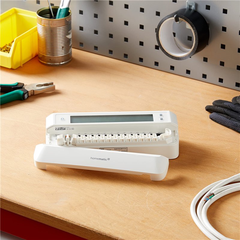 Image secondaire de Homematic IP Actionneur de Chauffage au sol - 12 canaux, à commande motorisée Intelligent également par Application, maison conn