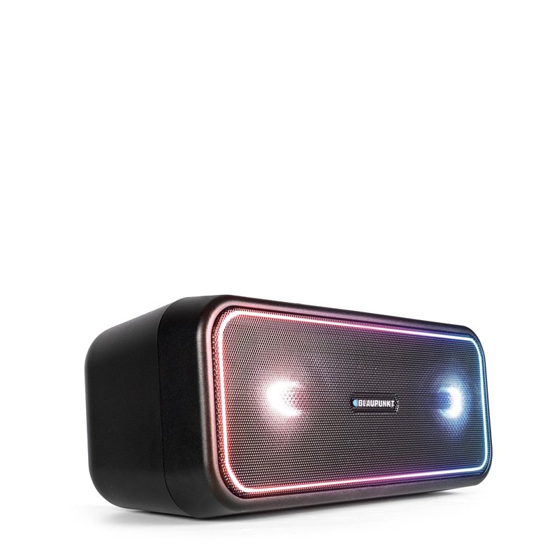 Blaupunkt Enceinte Bluetooth Party PS 200, 4.2, AUX-in, Haut-Parleur de fête avec éclairage LED Multicolore, Batterie intégrée e