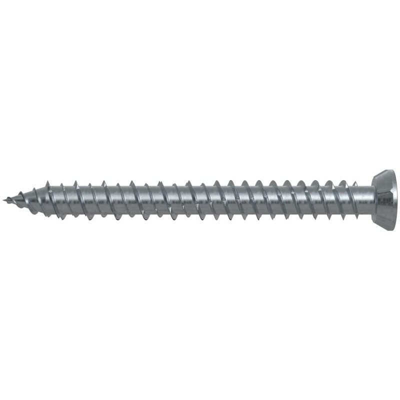 fischer - Vis pour menuiseries extérieures FFS 7,5x152 avec tête plate à empreinte T30 - Boîte de 100
