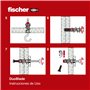 FISCHER 551593 - Taco autoperforante para placa de yeso DUOBLADE (Bolsa 20 ud.)