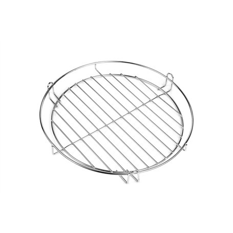 Hero Grille de cuisson chromée 30 cm avec rail de suspension