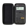WYNGS étui de protection noir compatible avec la calculatrice scientifique Casio FX-82 DE Plus/Casio FX-82DE X ClassWiz