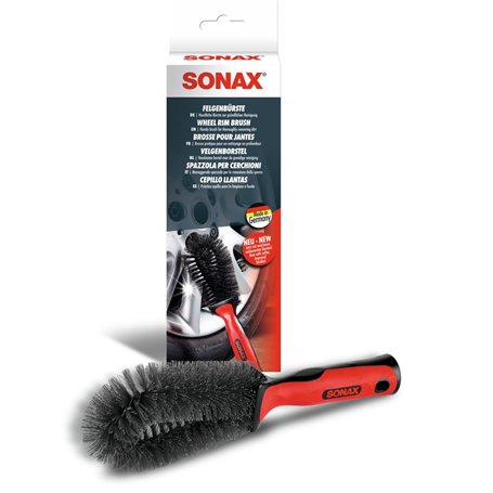 SONAX Brosse pour Jantes (1 pièce) élimine Les saletés tenaces et Difficiles à Atteindre des Jantes en Acier et en Aluminium | R