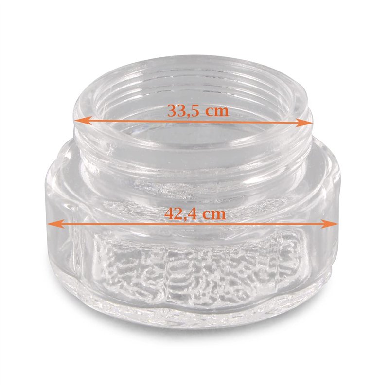 Image secondaire de DL-pro 481010646361 Verre de lampe, 40 mm de diamètre, compatible avec Whirlpool, Bauknecht, Ignis, Ikea, couvercle de lampe, en