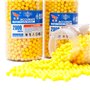 Balles Softair High Grade Softair BB's Calibre 6mm Balles Softair 0.12g Munitions Balles Jaunes (2000 Boules)