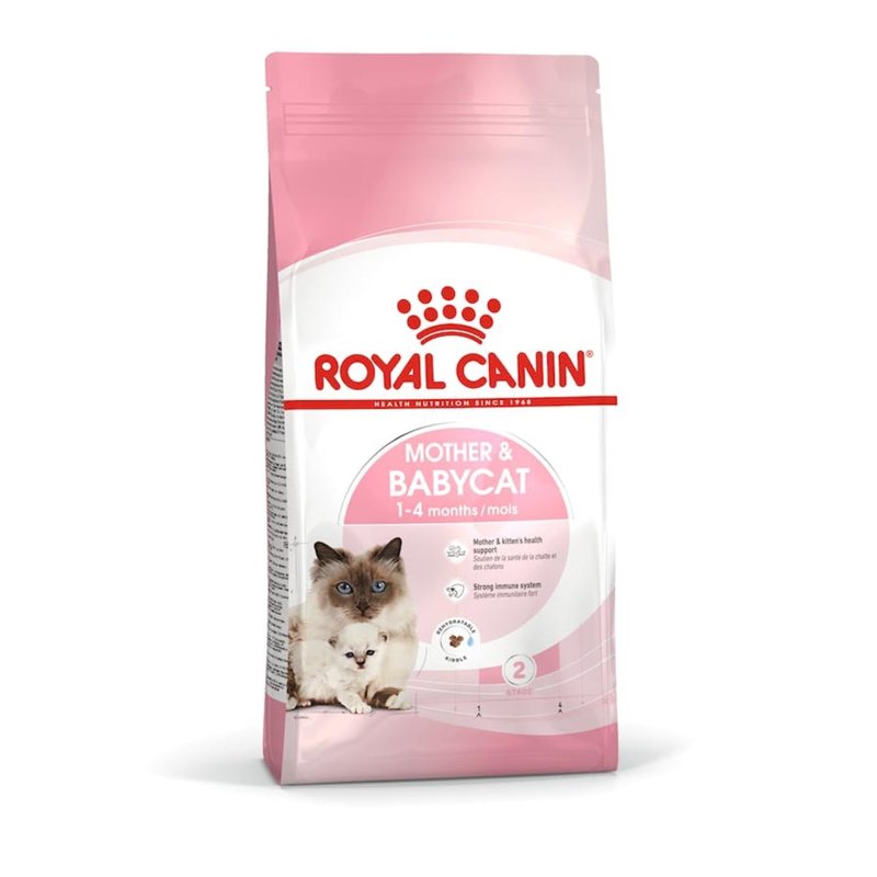 Royal Canin Mother & Babycat | 400 g | Aliments secs pour chats | Spécialement conçu pour le chat et ses chatons | Pour renforcer