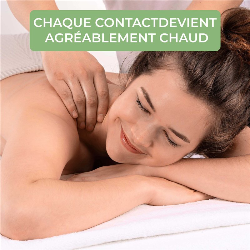 Image secondaire de Chauffe-huile de massage avec carafe en verre