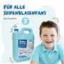 alldoro 60658 Bubble Fun Liquide pour Bulles de Savon en bidon de 5000 ML, Eau savonneuse en réserve de 5 litres XXL, bidon de R