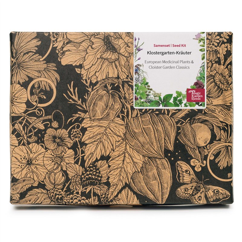 Plantes du monastère - Coffret cadeau de semences avec 11 herbes médicinales traditionnelles