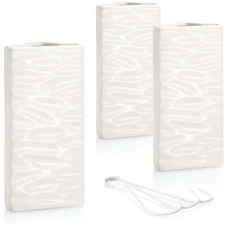 COM-FOUR® 3x humidificateur d'air chauffant - humidificateur d'air à radiateur avec motif ondulé - évaporateur d'eau de chauffag