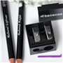 Benecos - Taille-Crayon Double pour Crayons Cosmétiques - avec Spatule de Nettoyage Intégrée