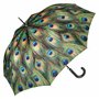 VON LILIENFELD® Parapluie Canne Grand Robuste Ouverture Automatique Femme Homme Paon
