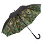 VON LILIENFELD® Parapluie Paon Canne Grand Robuste Ouverture Automatique