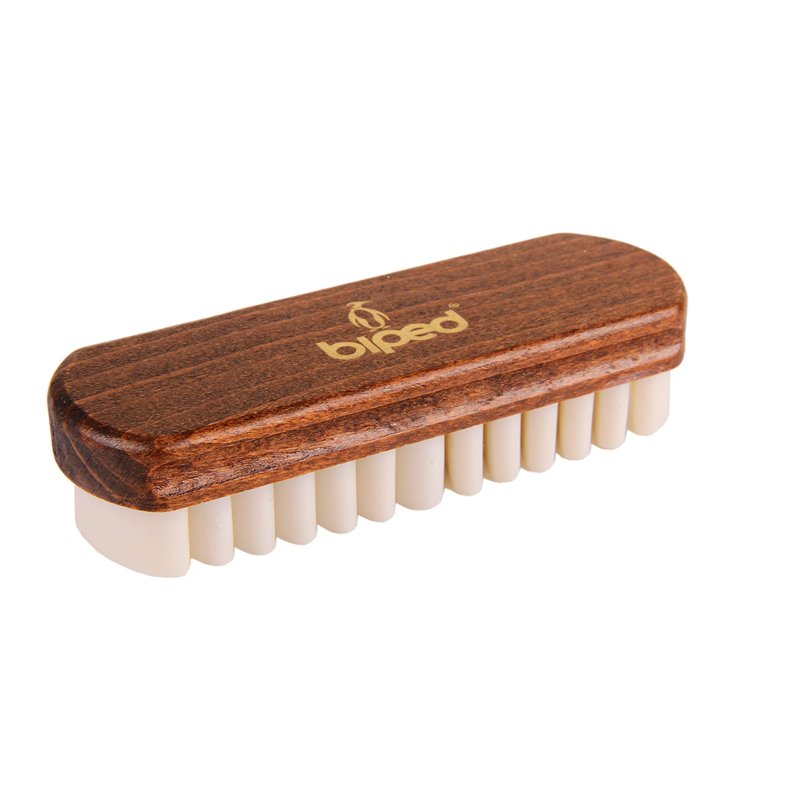 Image secondaire de biped Brosse pour Cuir Nubuck & Peaux en Daim – Brosse crêpe en Bois – Classic Edition z2445