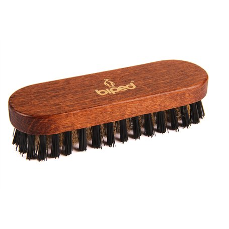 biped Brosse à Daim Exclusive Brosse à Daim Bois laqué Marron avec Laiton z2444