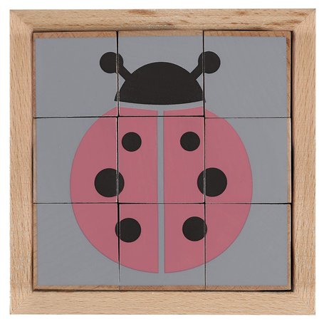 Kindsgut Jeu d’éveil Puzzle Cube en Bois