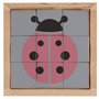Kindsgut Jeu d’éveil Puzzle Cube en Bois