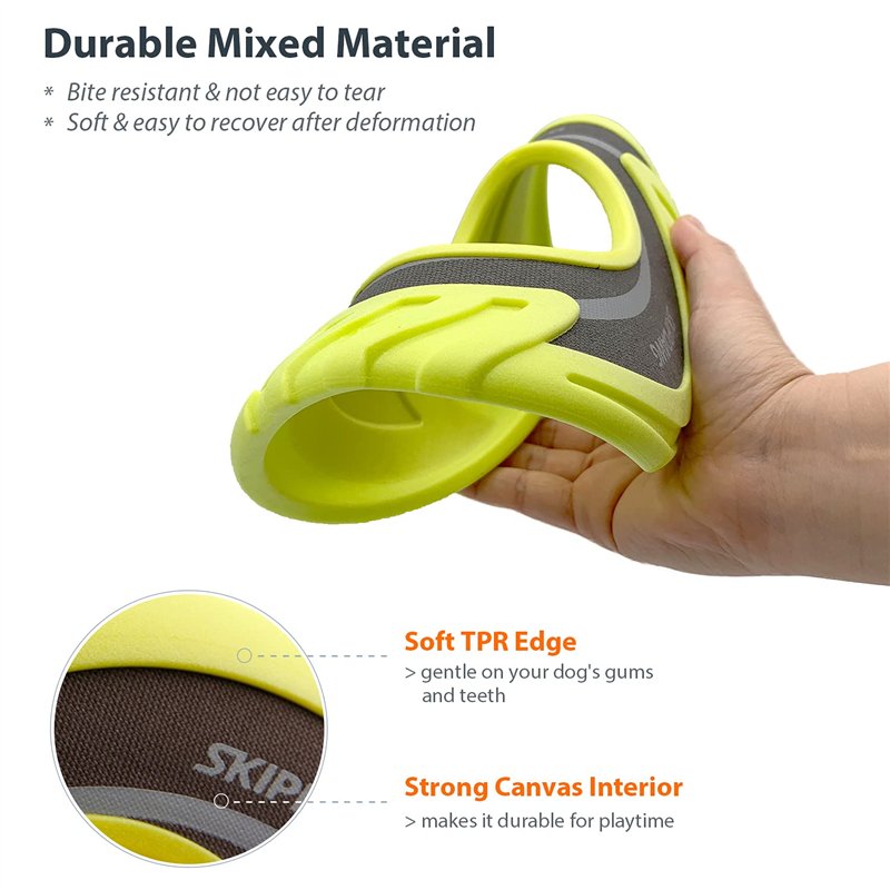 Image secondaire de SKIPDAWG Frisbee, jouet pour chien, disque de lancer