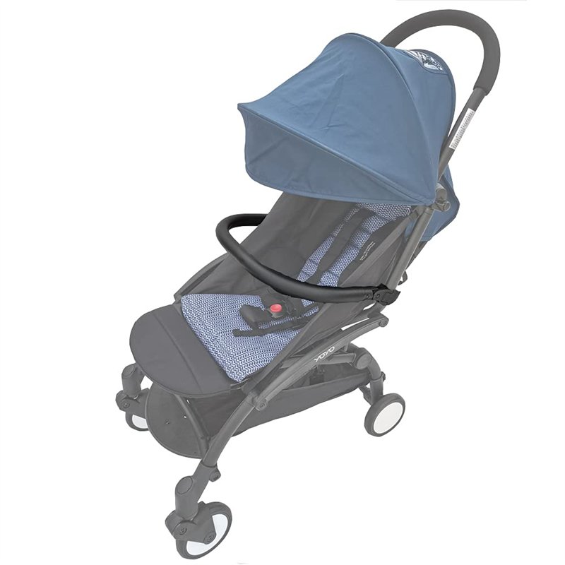 Image secondaire de Brogtorl Accessoires de poussette pour bébé, barre pare-chocs, accoudoir, poignée, barre transversale compatible avec Babyzen Yo