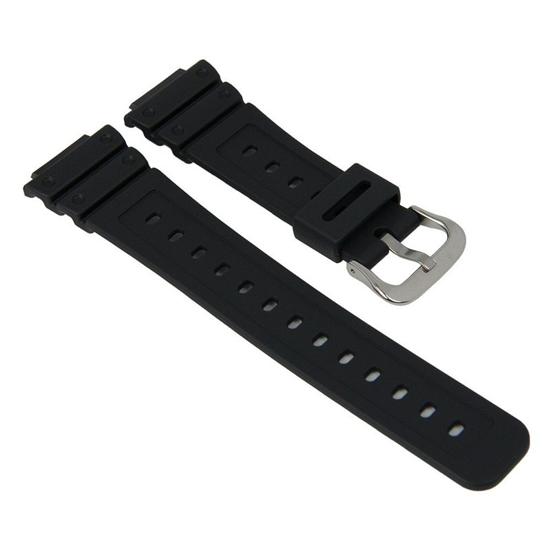 Casio Bracelet de montre authentique 10512401 DW-5000, 5600, G-5600, G5700, GW-M5600, résine, 0, Résine, 0