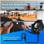 Mcbazel Cable Casque Astro A40 Remplacement du Câble Audio Auxiliaire avec Contrôle du Volume pour le Casque de Jeu Astro A10/A3