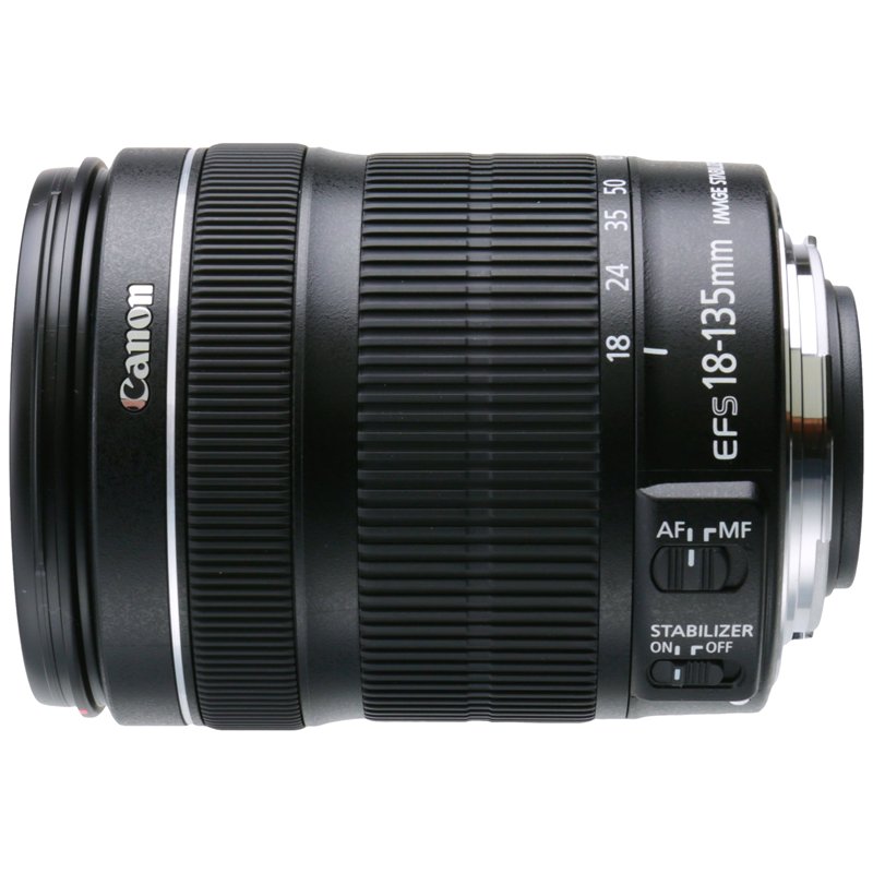 Canon EF-S 18-135mm f/3.5-5.6 IS STM Objectif 216 mm Noir